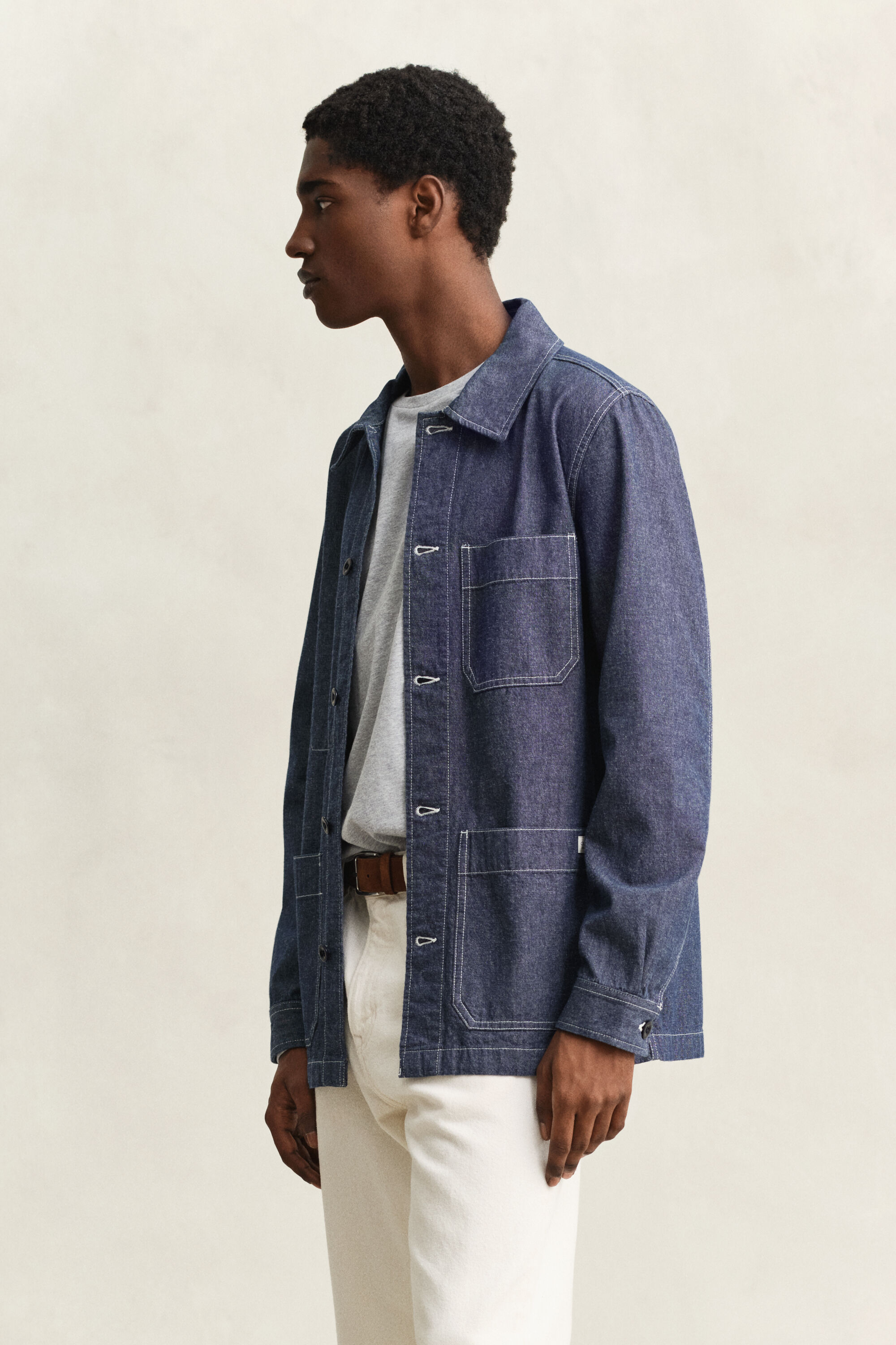 Chambray Hemdjacke