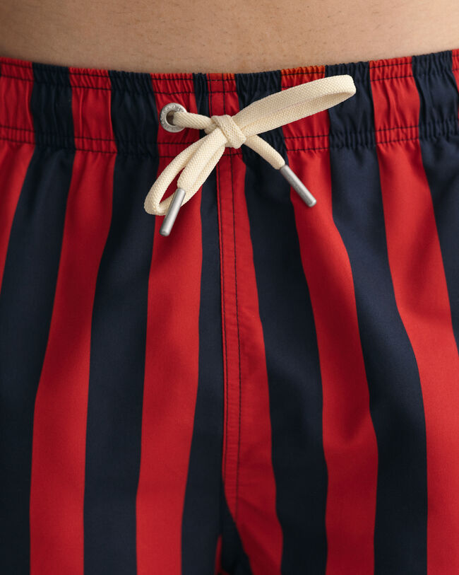 Classic Fit Badeshorts mit Blockstreifen