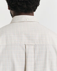 Oversized Fit Luxury Oxford Hemd mit Karomuster