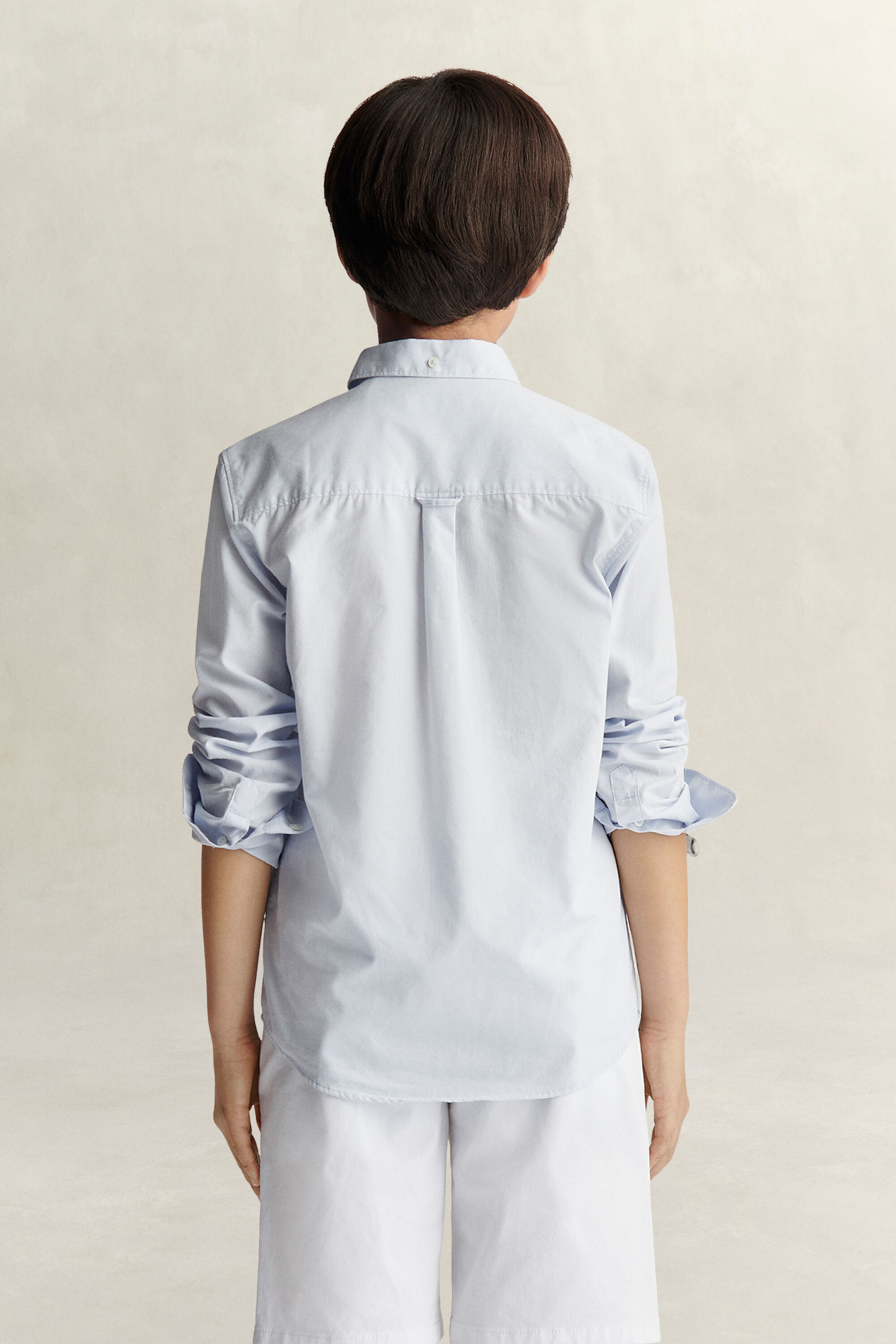 Teen Boys Shield Popeline-Hemd