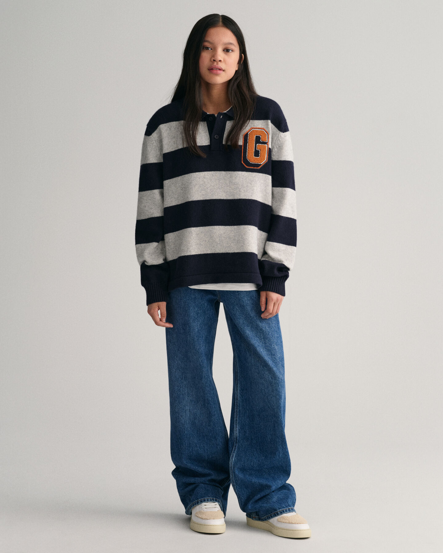 Teen Girls Jeans mit weitem Bein