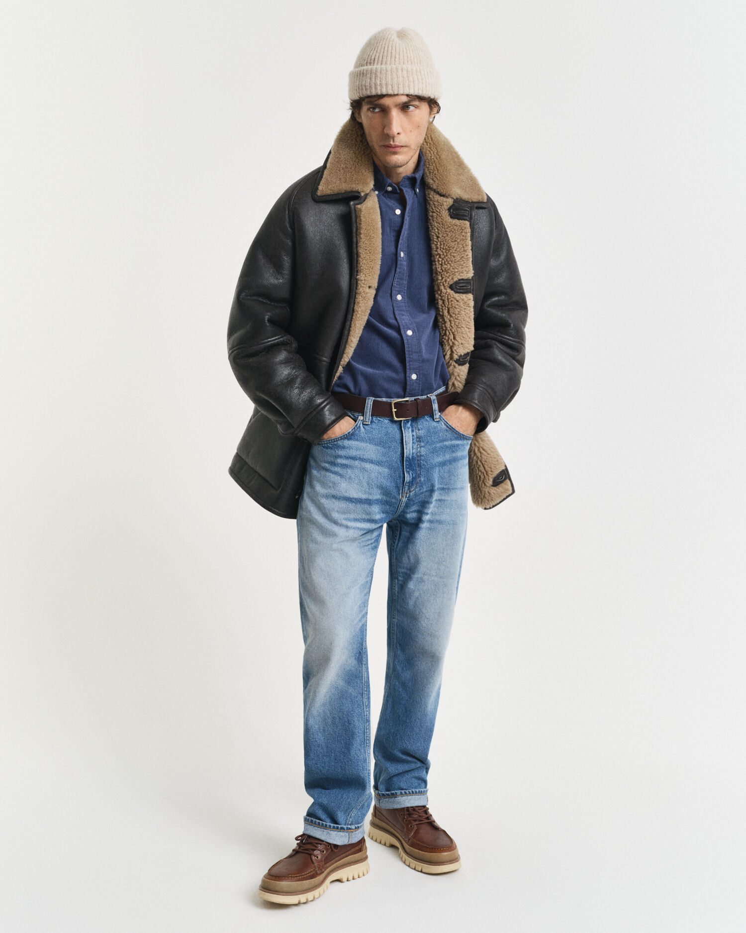 Regular Fit Cordhemd aus Baumwolle