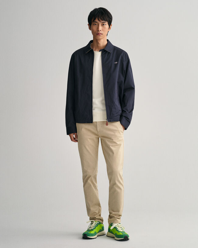 Windcheater Jacke aus Baumwolle