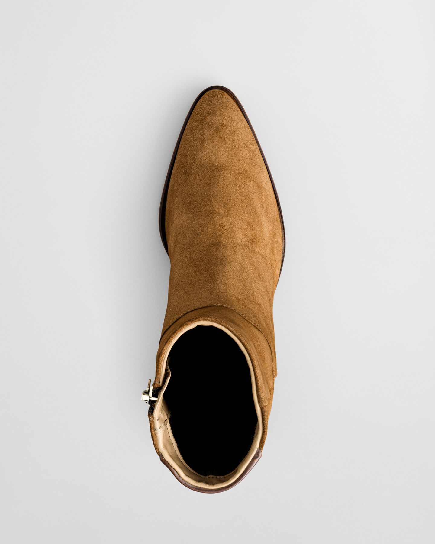 St Broomly Stiefelette aus Veloursleder