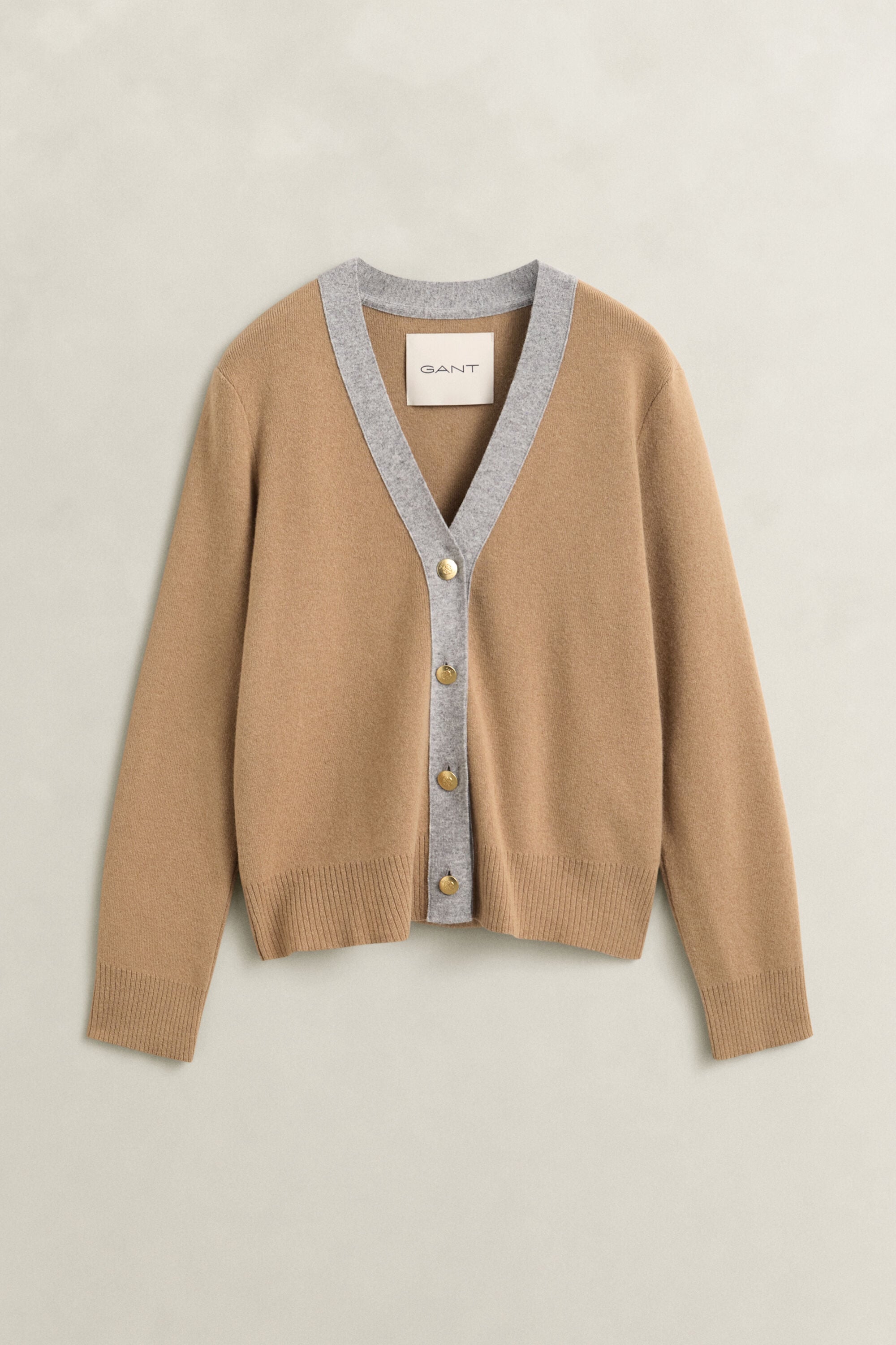 Cardigan mit Kontrastdetails