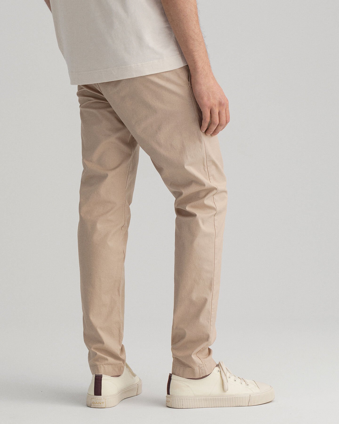 Hallden Slim Fit Sunfaded Chinohose