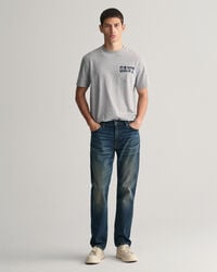 Regular Fit Archive Wash Jeans