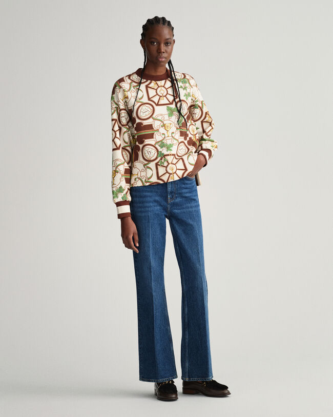 American Luxe Rundhalspullover