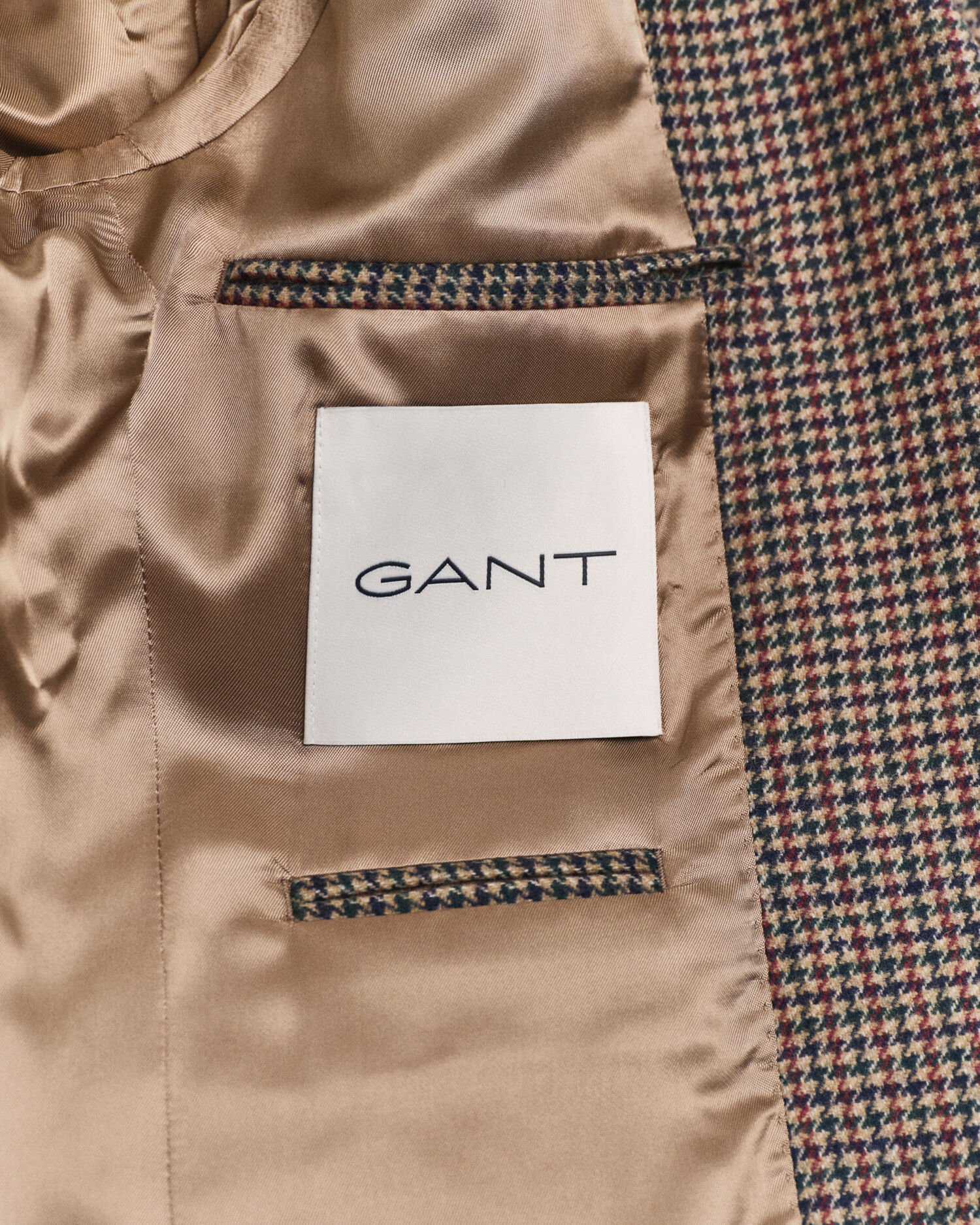 Slim Fit Houndstooth Karosakko