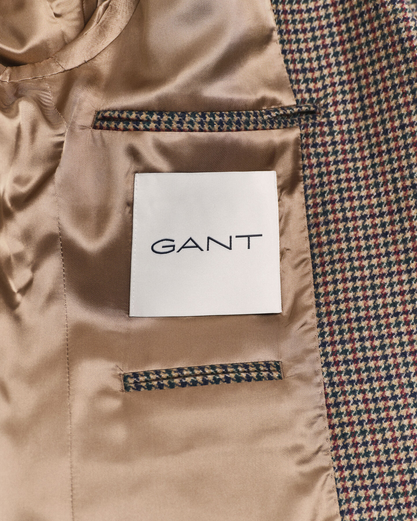 Slim Fit Houndstooth Karosakko