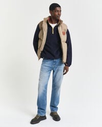 Fleeceshirt im Blockfarbendesign