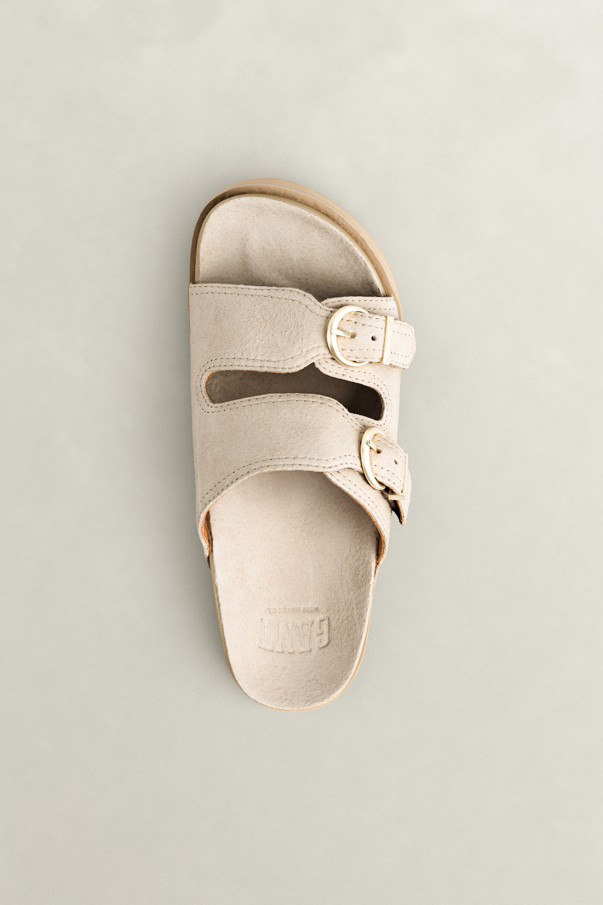 Mardale Veloursleder Sandale — SAND