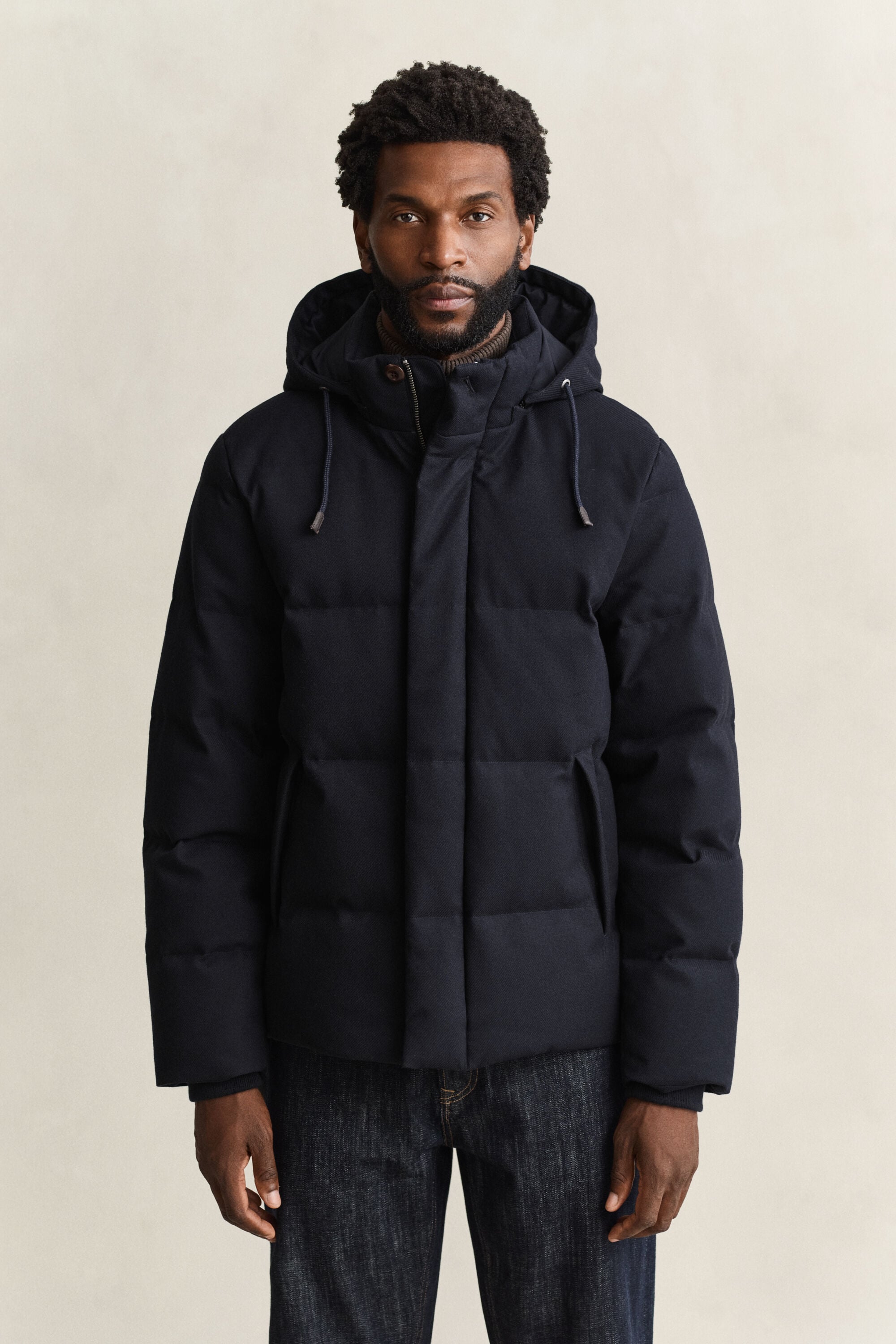 Flanelldaunenjacke