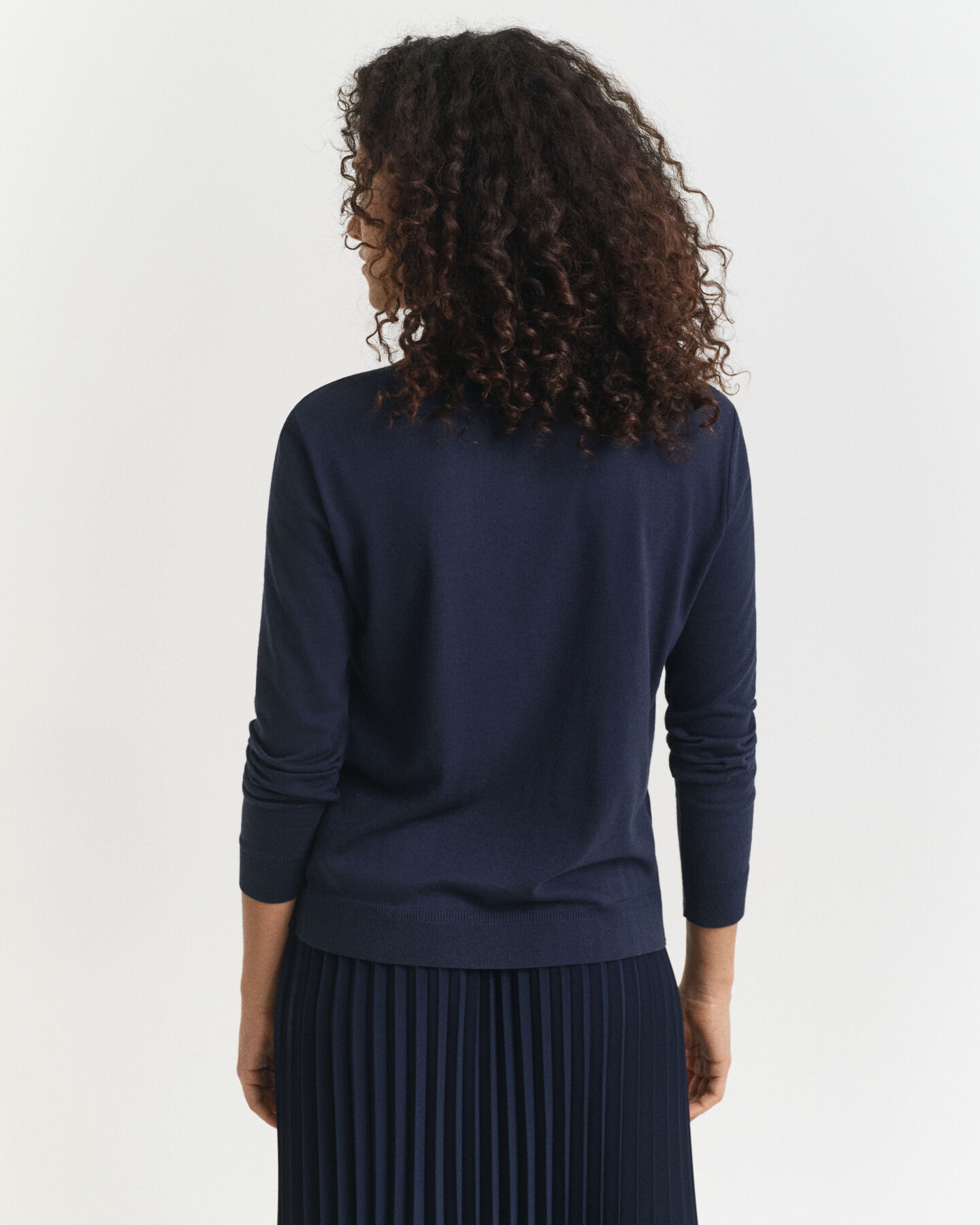 Nahtloses Langarm-Poloshirt mit Knöpfen