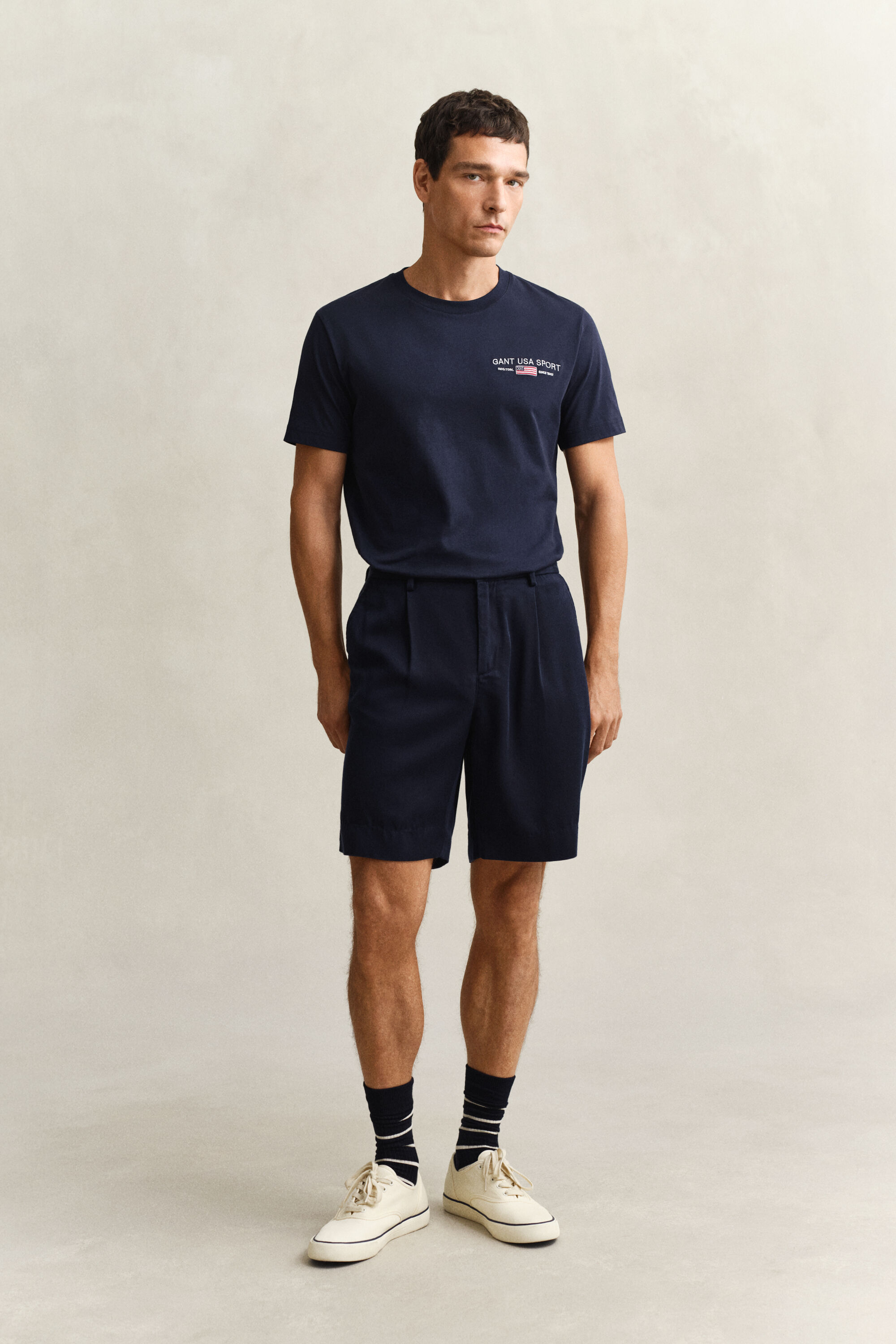 Shorts aus Lyocell