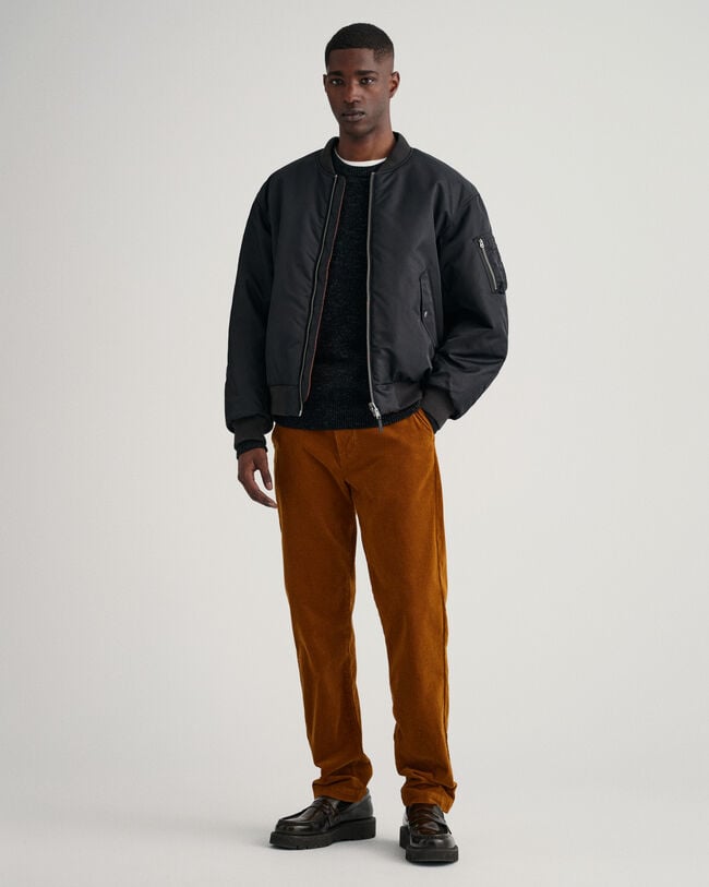 Neps Melange Rundhalspullover