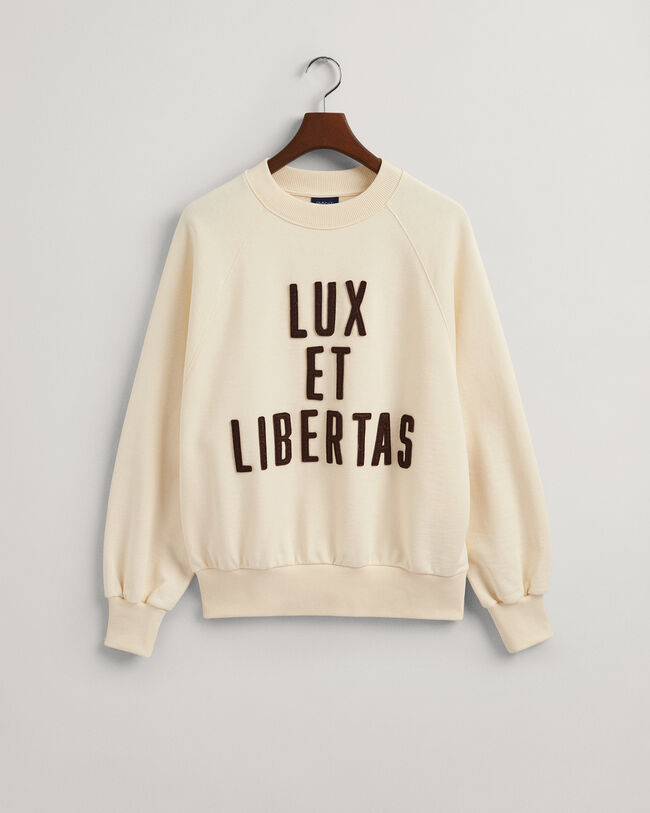 Luxe Rundhals-Sweatshirt