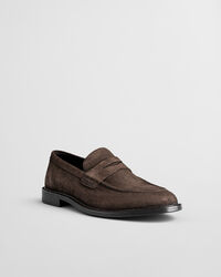Lozham Loafer aus Veloursleder
