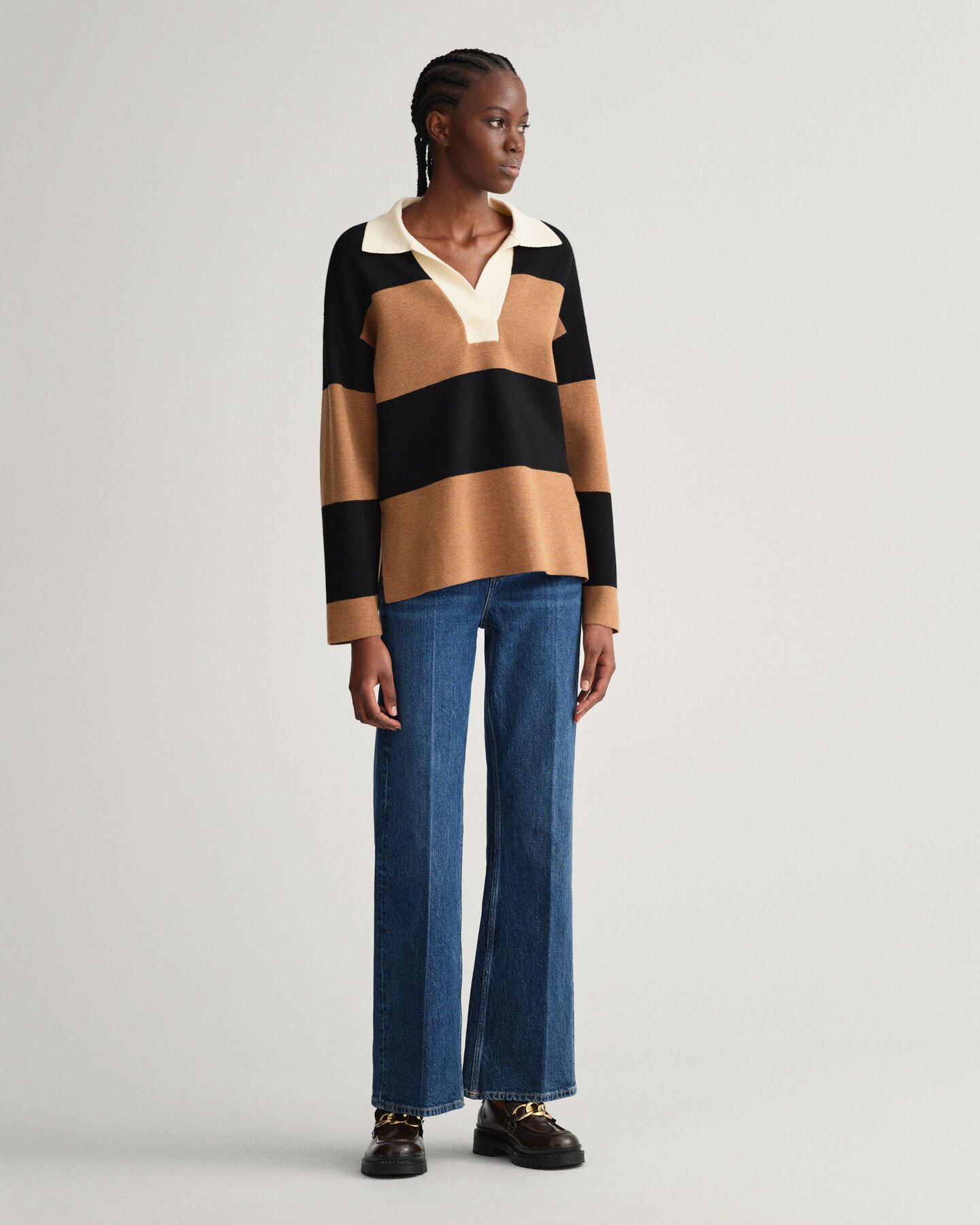 Gestreiftes Heavy Rugger