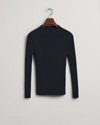 Gerippter Strickpullover