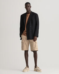 Relaxed Fit Cargoshorts aus Twill