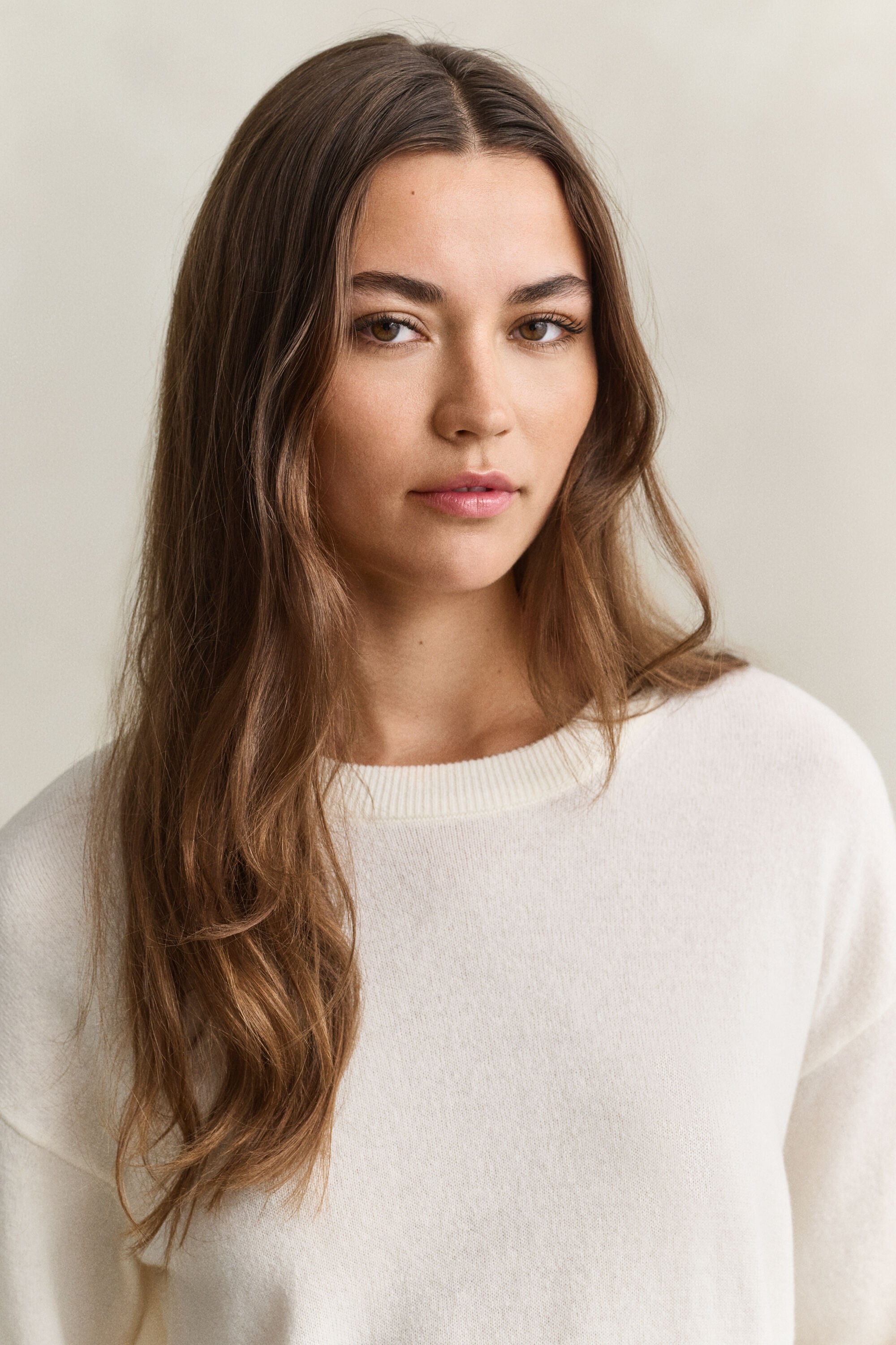 Superfine Lambswool Rundhalspullover