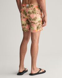 Hawaiian Print Badeshorts