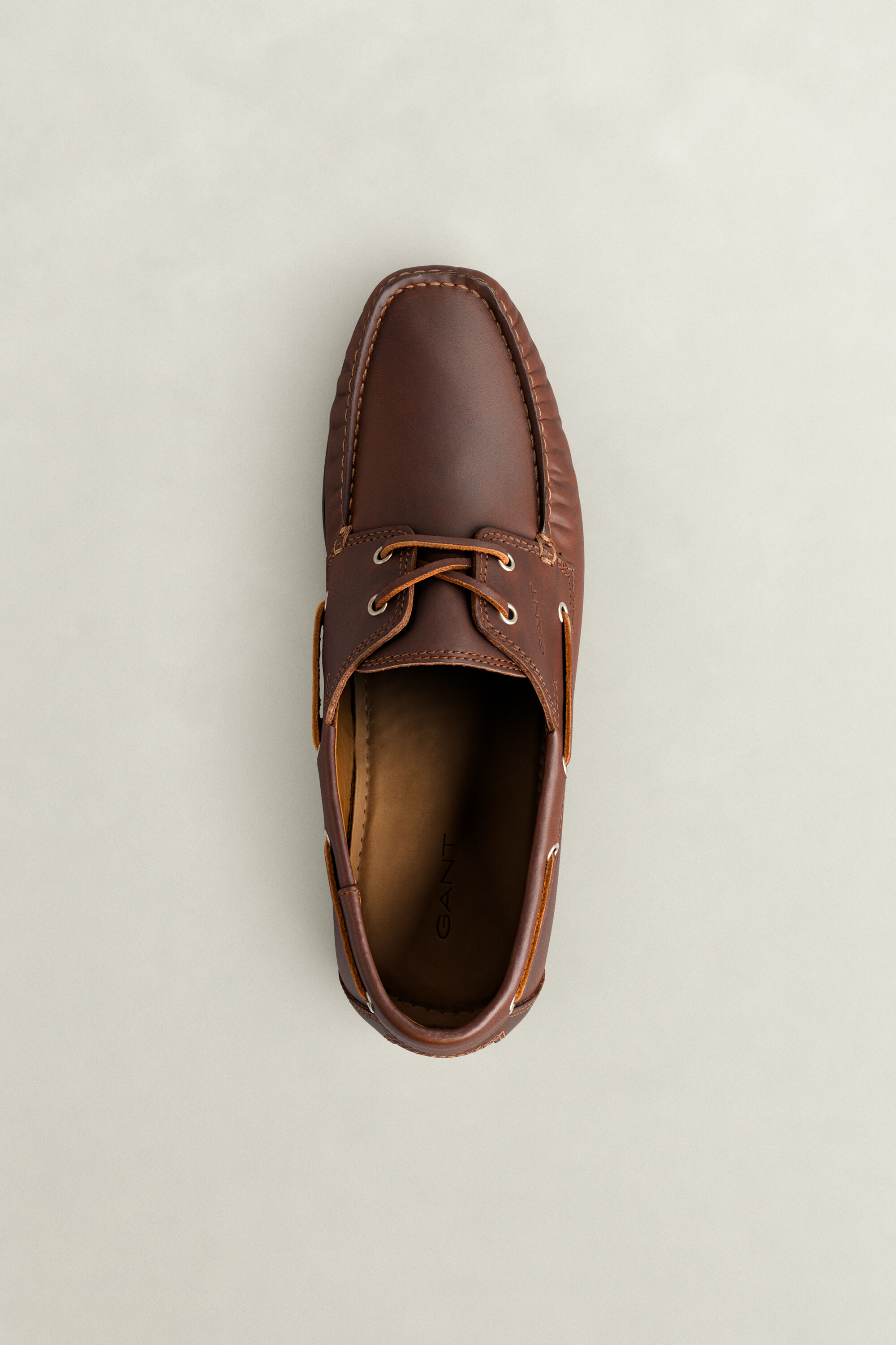 Wilmon Loafer aus Leder — DARK BROWN