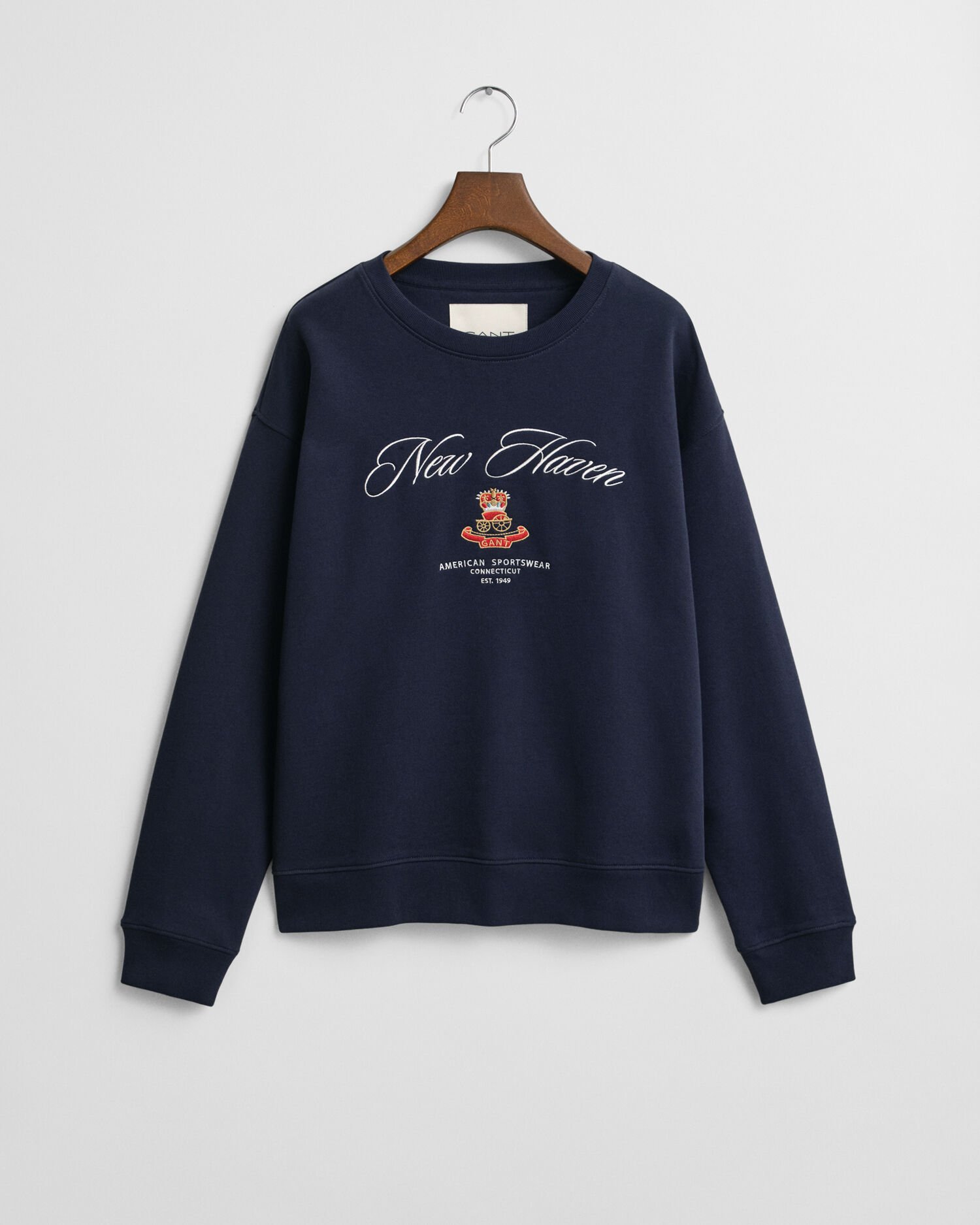 Crest Graphic Rundhals-Sweatshirt