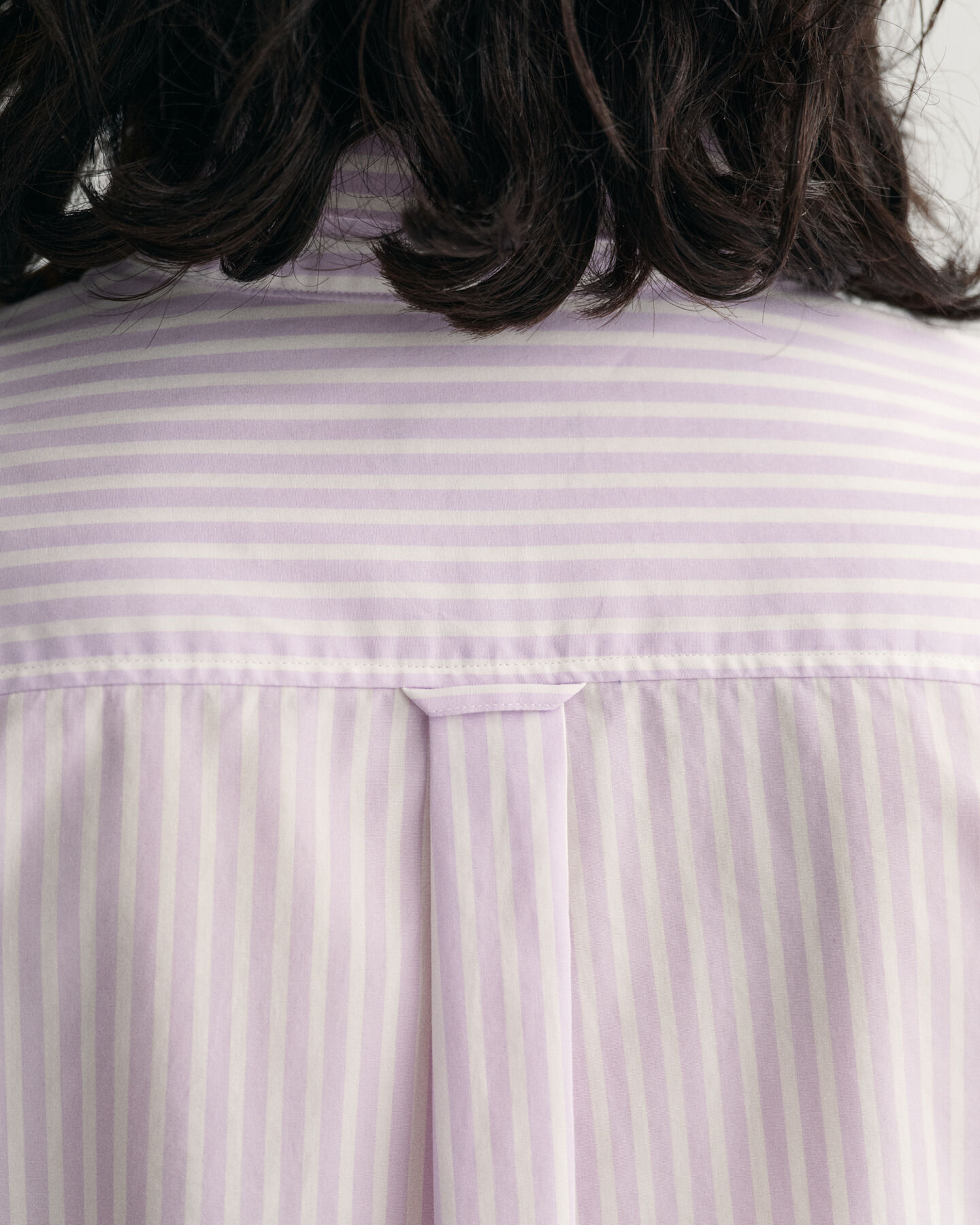 Regular Fit Broadcloth Bluse mit Streifen