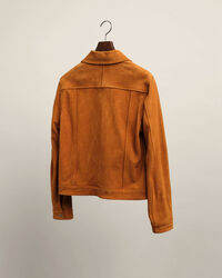Wrangler x GANT Velourslederjacke