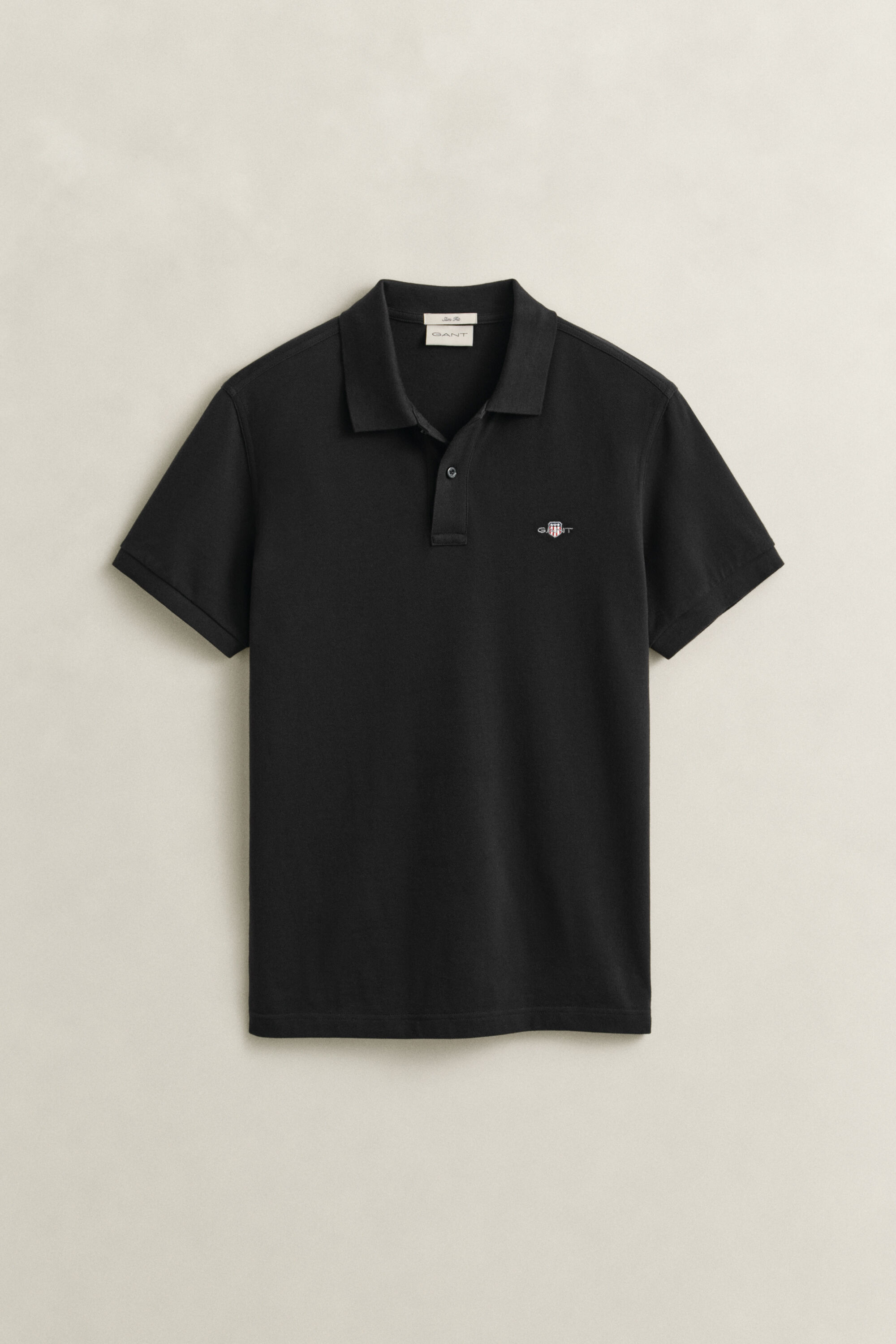 Slim Fit Archive Shield Piqué Poloshirt