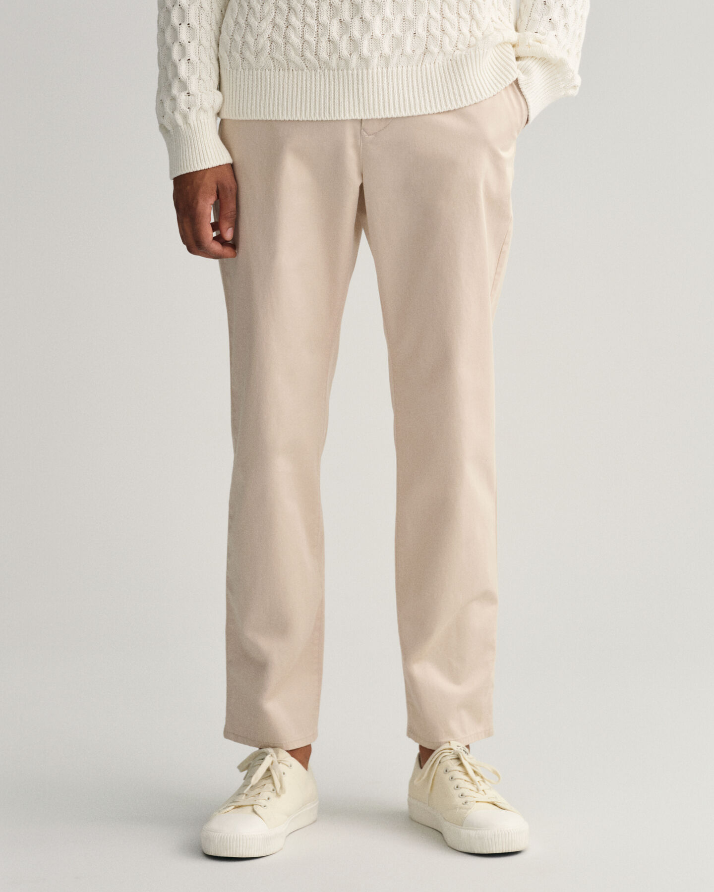 Allister Regular Fit Twill Chinohose