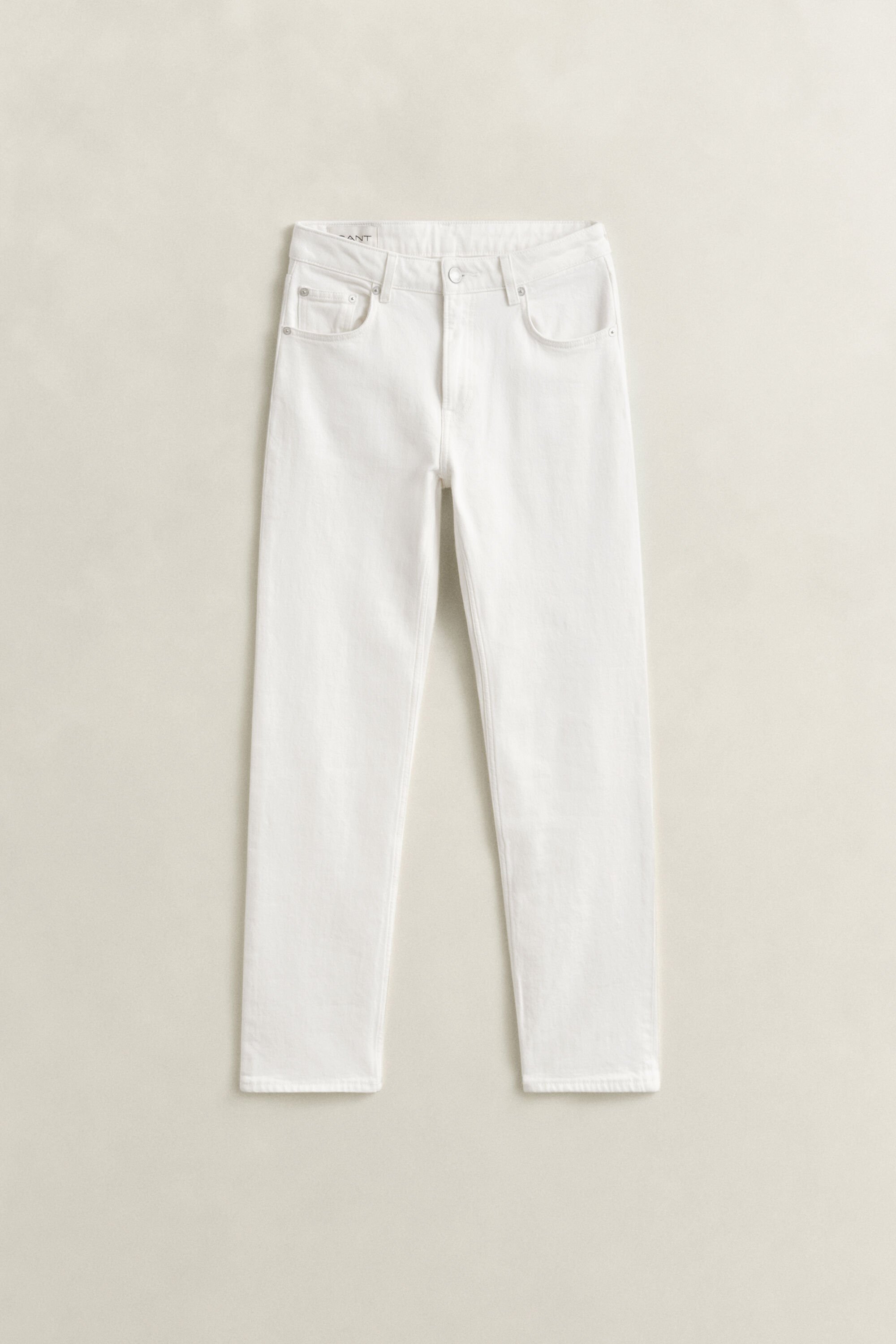 Stretch-Jeans mit geradem Bein