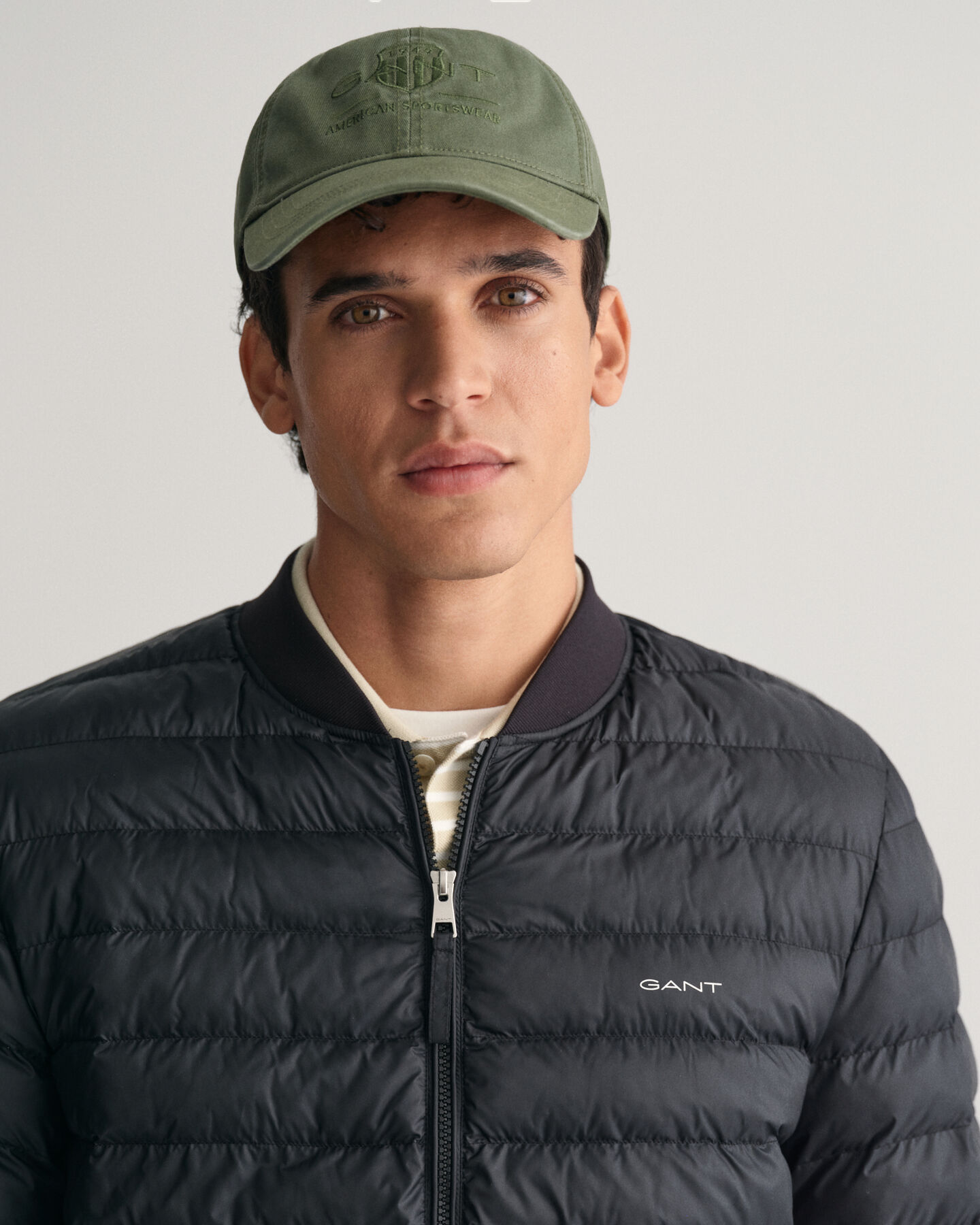 Leichte Steppjacke im Bomberstil