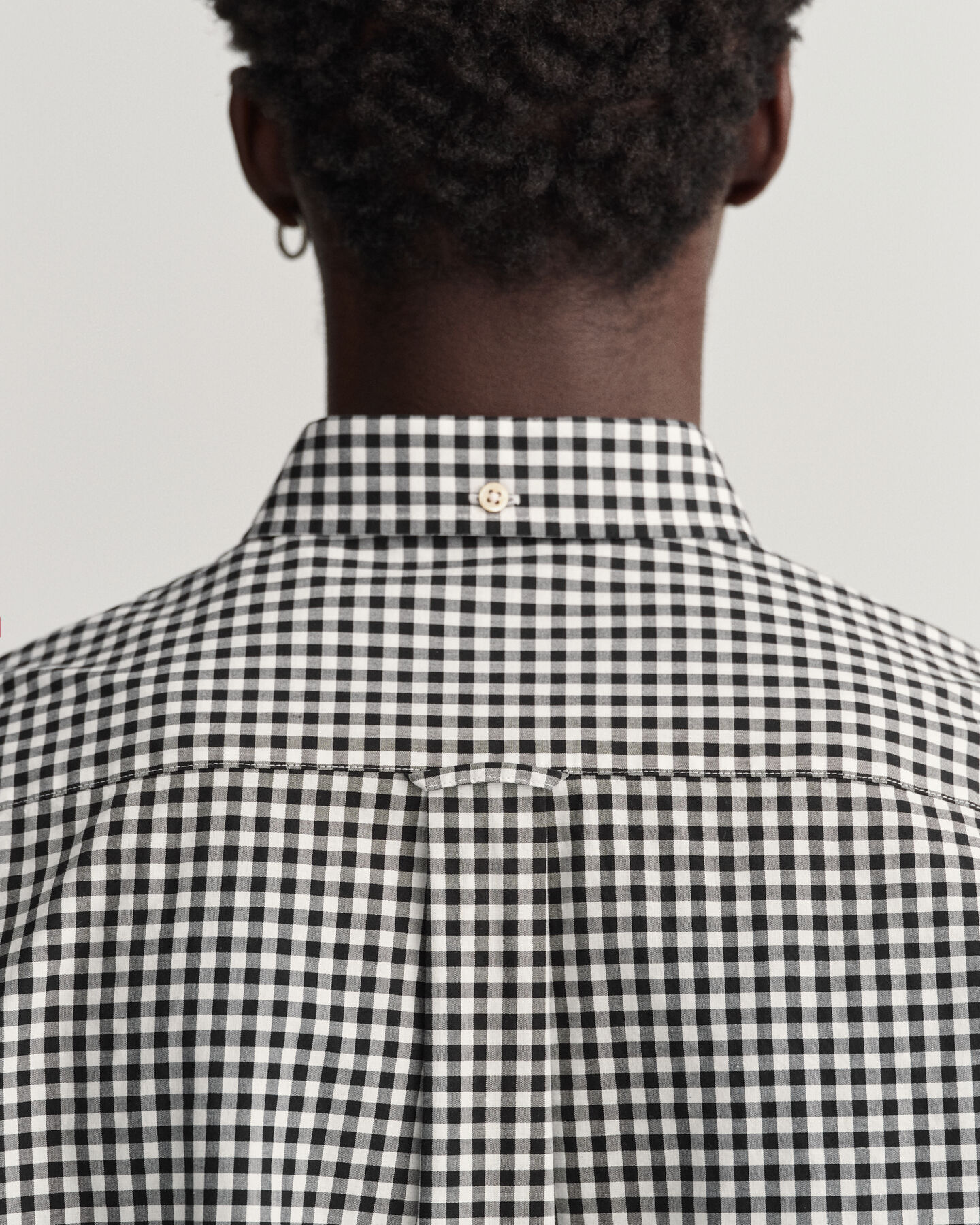 Regular Fit Broadcloth Hemd mit Vichy-Karo