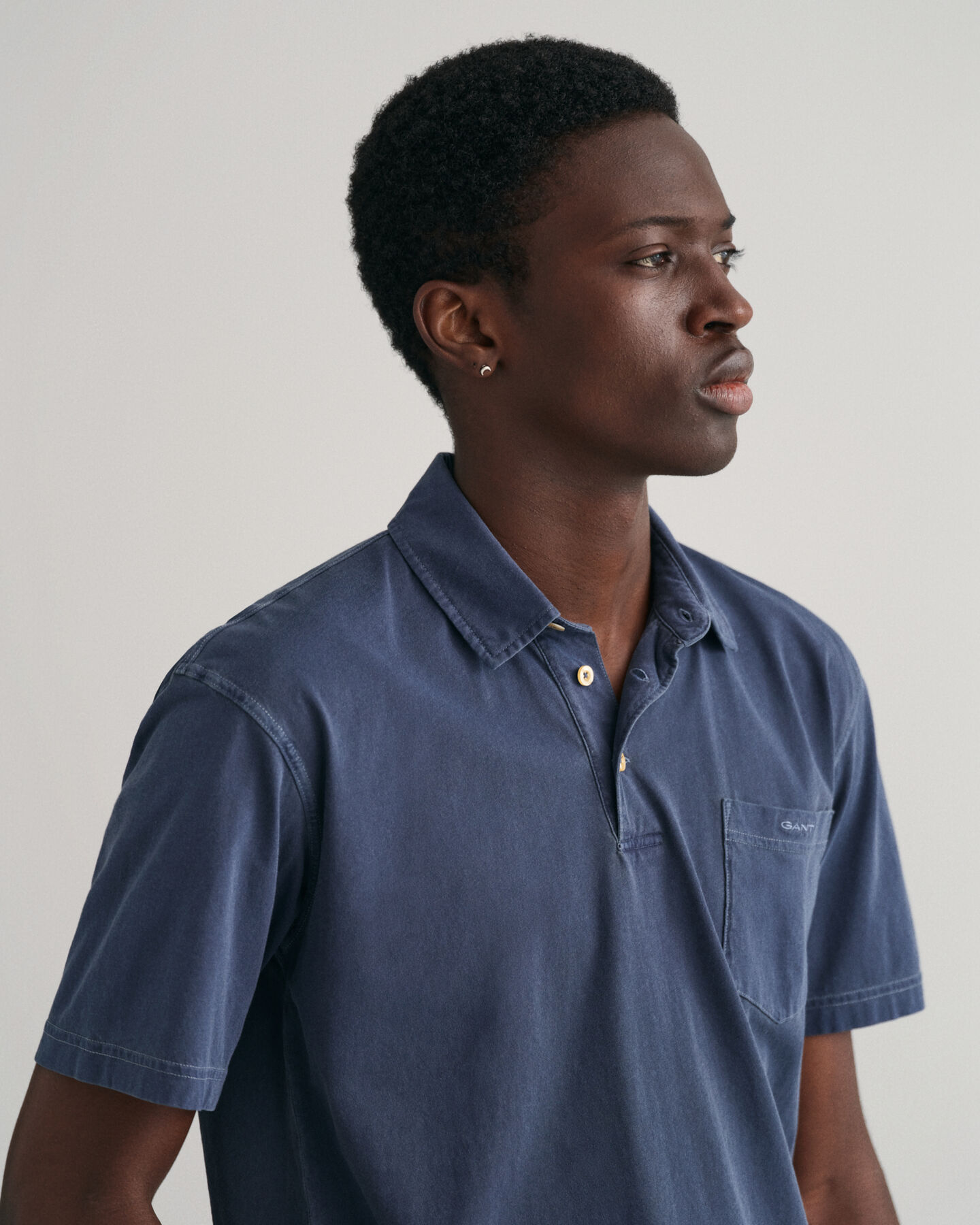 Sunfaded Jersey Poloshirt