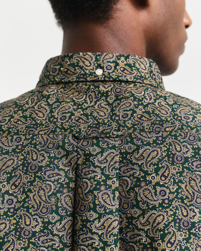 Regular Fit Hemd mit Paisley-Print
