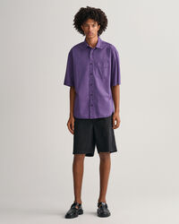 Oversized Fit Sunfaded Kurzarmhemd