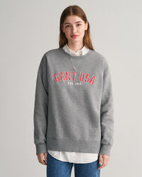 Oversized GANT USA Rundhals-Sweatshirt