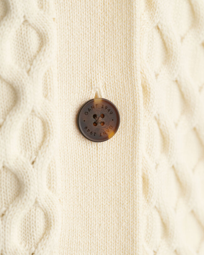 Strukturierte Strickjacke