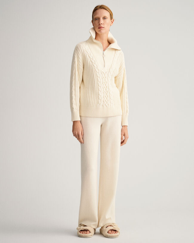 Troyer mit Zopfmuster