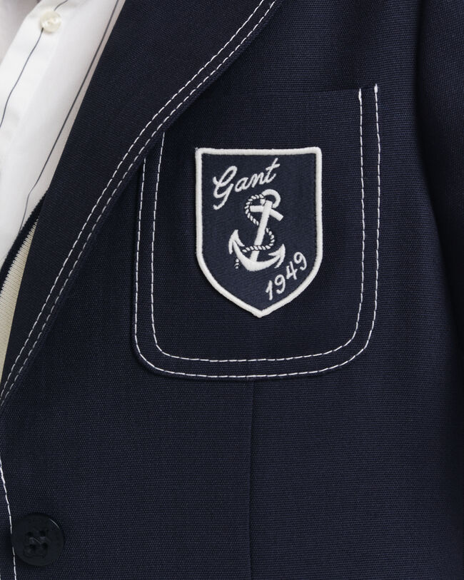 Bullion Blazer mit Kontrastn&auml;hten