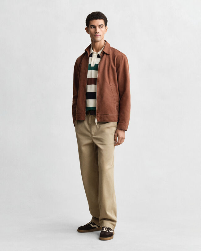 Poloshirt mit Streifen