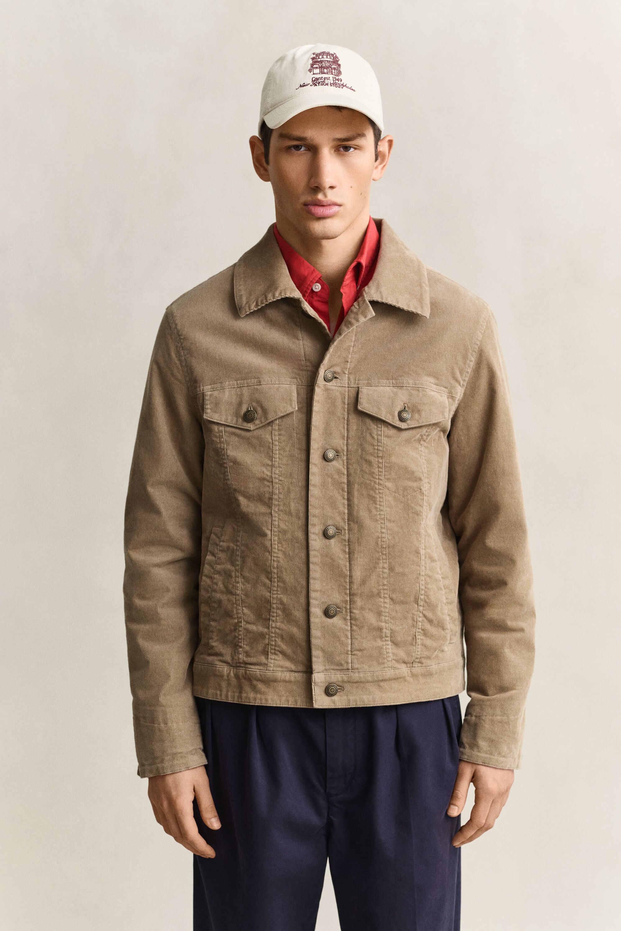 Trucker-Jacke aus Cord