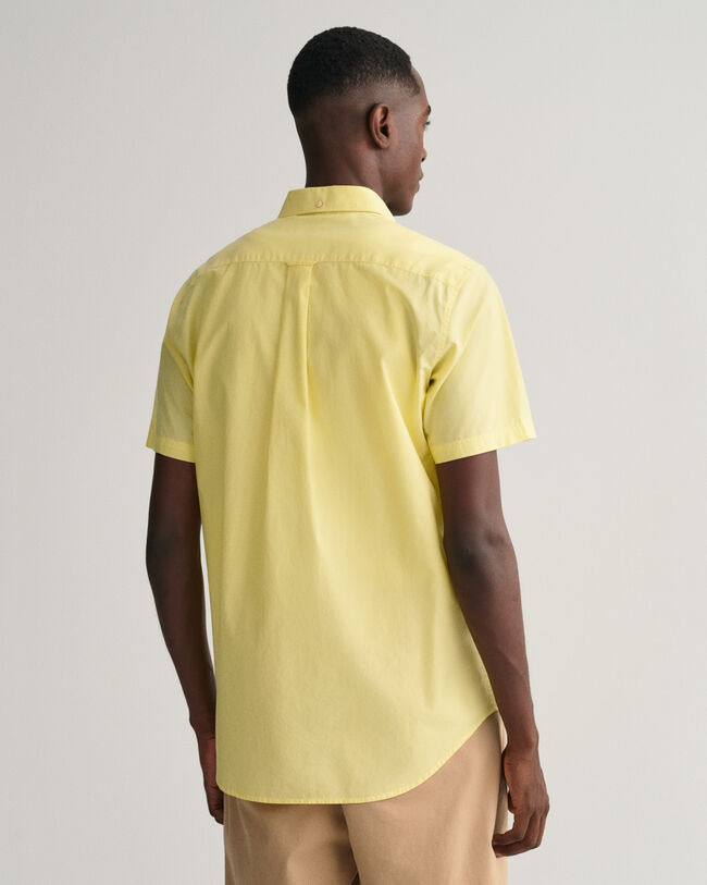 Regular Fit Broadcloth Kurzarm Hemd