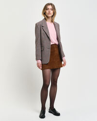 Feinstrick Rundhalspullover