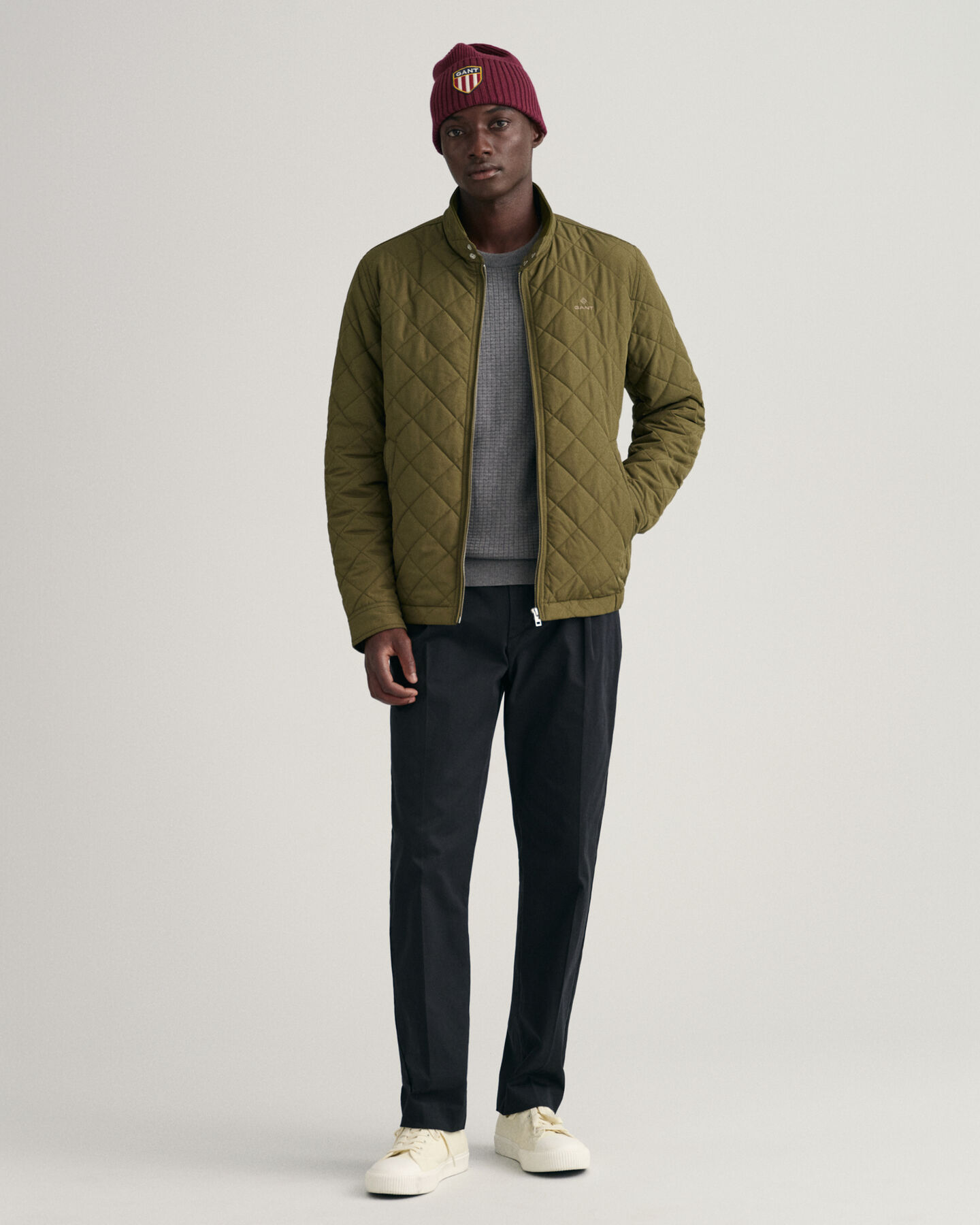 Gesteppter Windcheater