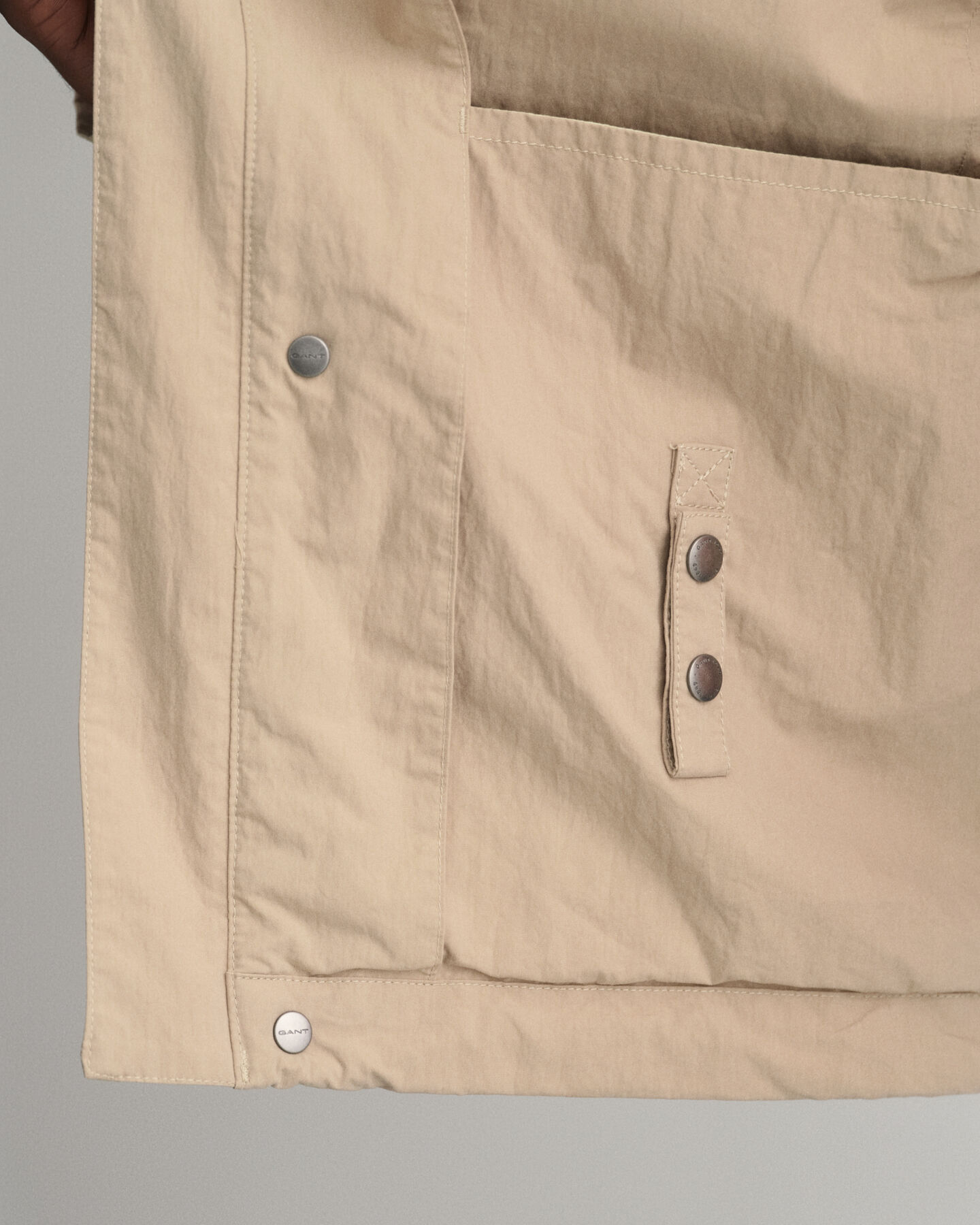 Windjacke aus Baumwolle