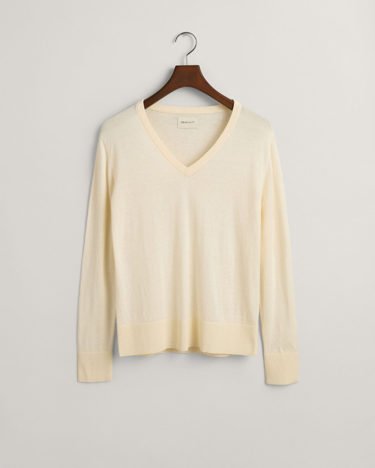 Feinstrick V-Neck Pullover